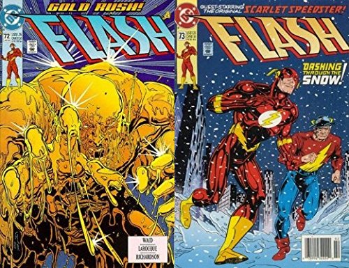 The Flash #72-73 (1987-2009) DC Comics - 2 Comics