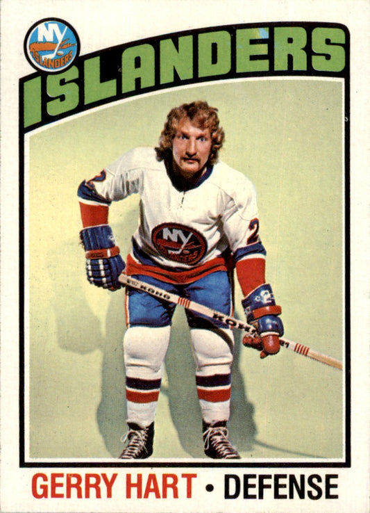 1976 Topps #77 Gerry Hart New York Islanders VG-EX