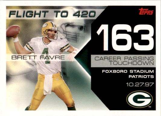 2007 Topps Brett Favre Collection #BF-163 Brett Favre Green Bay Packers