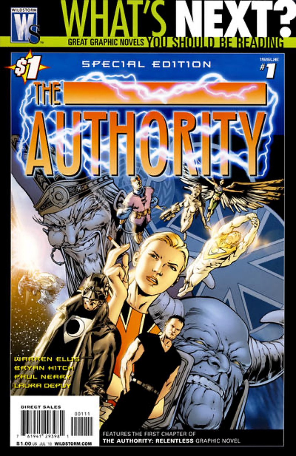 The Authority #1 Special Edition (2010) Wildstorm Comics
