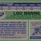 1976 Topps #173 Lou Nanne Minnesota North Stars EX