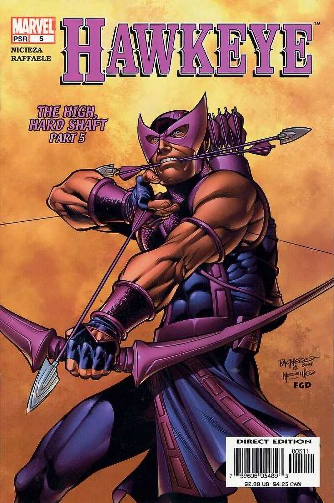 Hawkeye #5 (2003-2004) Marvel Comics