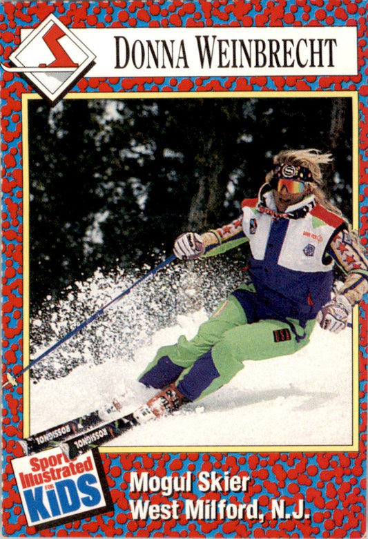 1991 Sports Illustrated for Kids #241 Donna Weinbrecht Skiing