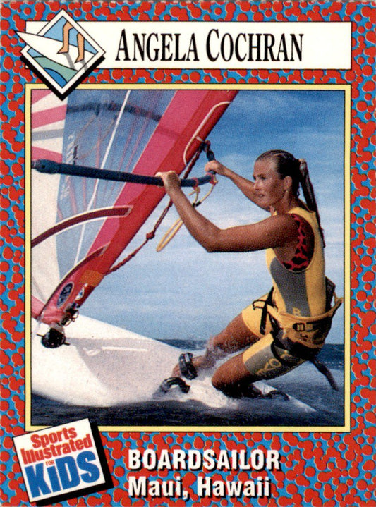 1991 Sports Illustrated for Kids #260 Angela Cochran Boardsailing