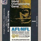 1990-91 Pro Set Super Bowl 160 Football 2 SB II Ticket