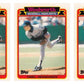 (3) 1989 Topps Woolworth Baseball Highlights #21 Orel Hershiser Lot Dodgers