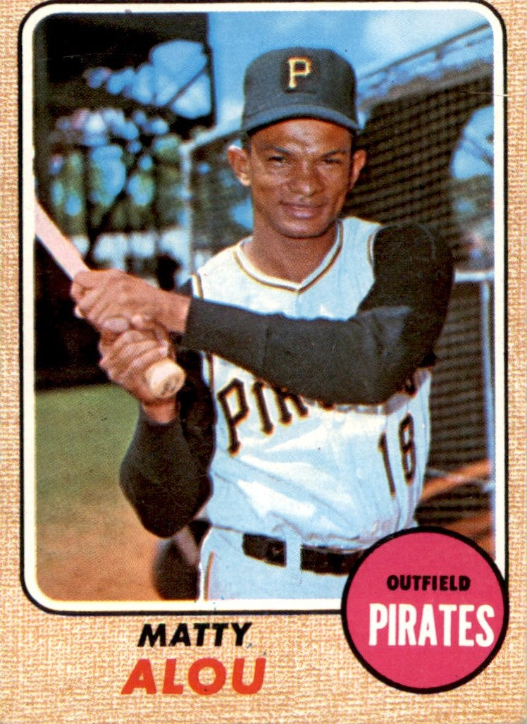 1968 Topps #270 Matty Alou Pittsburgh Pirates VG