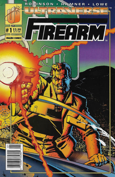 Firearm #1 Polybagged Newsstand Cover (1993-1995) Ultraverse Comics