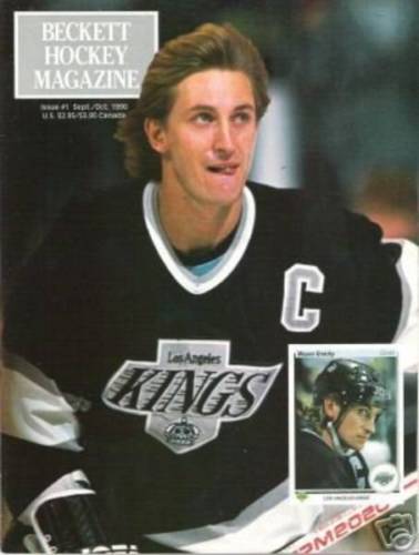Beckett Hockey Magazine Issue #1 September October 1990 Wayne Gretzky
