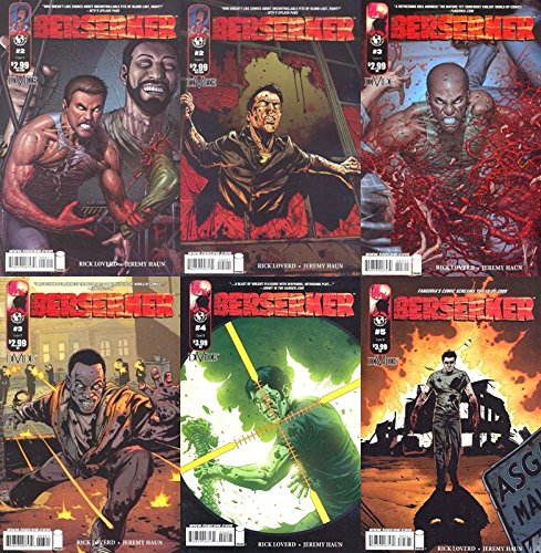 Berserker #2-5 (2009-2010) Top Cow - 6 Comics