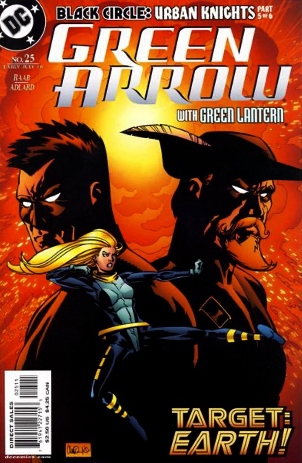 Green Arrow #25 Direct Edition Cover (2001-2007) DC Comics