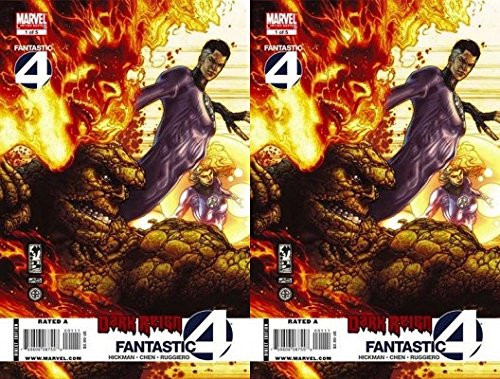 Dark Reign Fantastic Four #1 (2009) Marvel Comics-2 Comics
