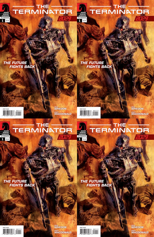 The Terminator: 2029 #1 (2010) Dark Horse Comics - 4 Comics