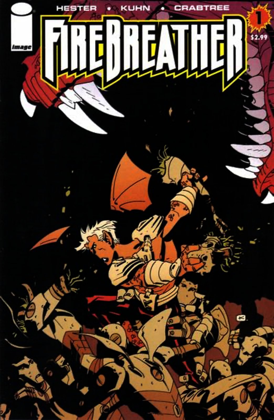 Firebreather #1 (2008-2009) Image Comics
