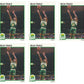 (5) 1991-92 Hoops McDonald's Basketball #43 Ricky Pierce Lot Supersonics