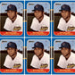 (10) 1987 Donruss Highlights #20 Billy Williams Chicago Cubs Card Lot