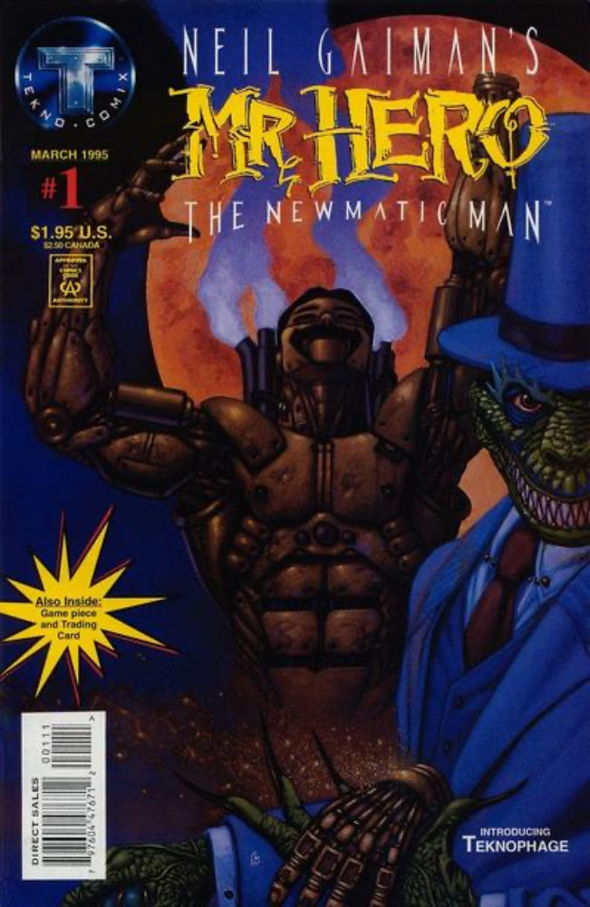Neil Gaiman's Mr. Hero - The Newmatic Man #1 (1995-1996) Big Entertainment