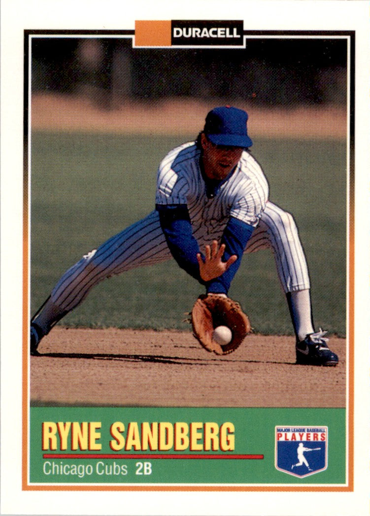 1993 Duracell Power Players II #13 Ryne Sandberg Chicago Cubs