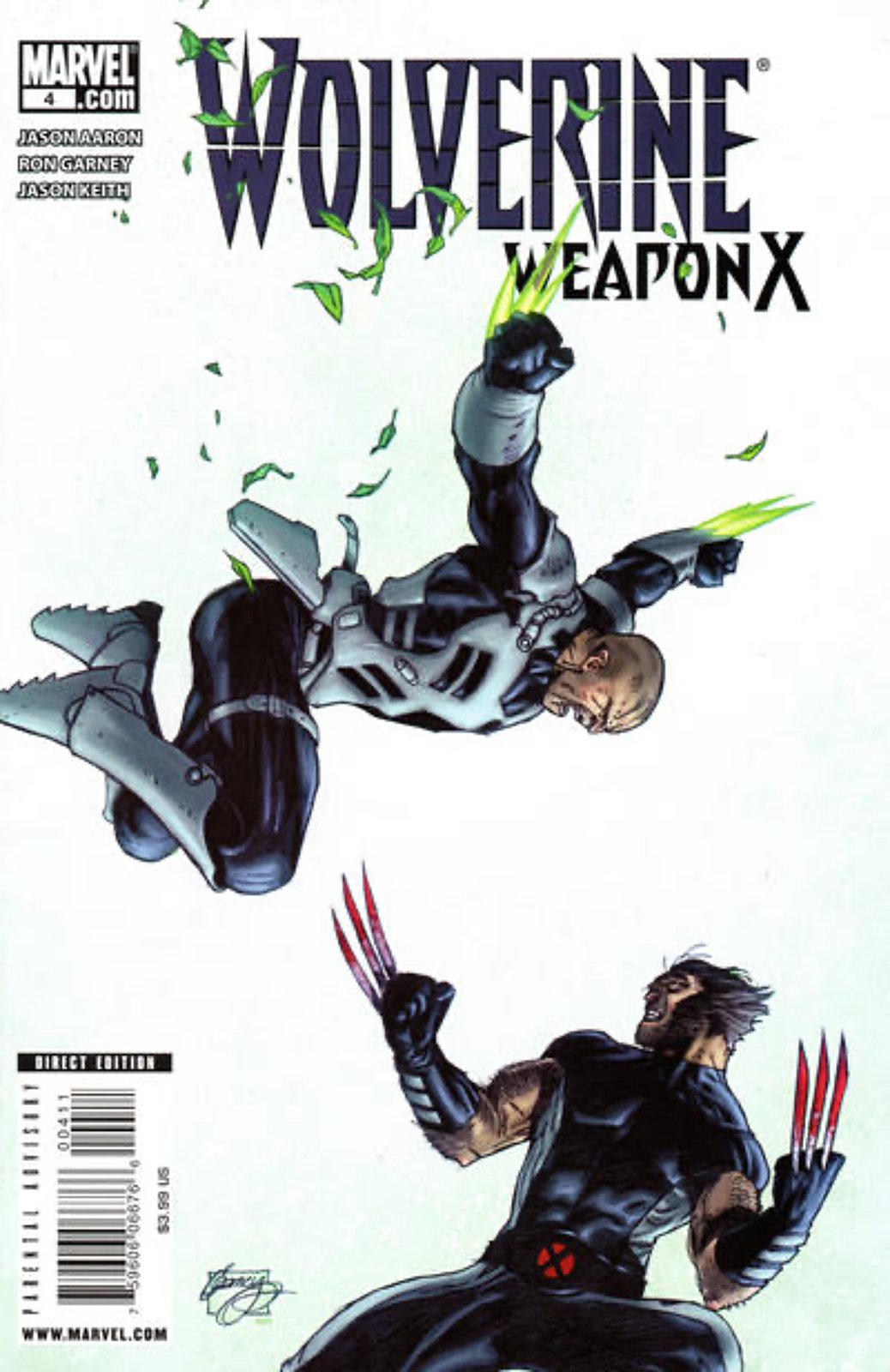 Wolverine Weapon X #4 Ron Garney Cover (2009-2010) Marvel Comics