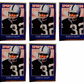 (5) 1992 Sports Cards #81 Marcus Allen Football Card Lot Los Angeles Raiders