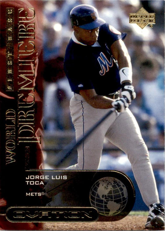 2000 Upper Deck Ovation World Premiere #72 Jorge Toca New York Mets