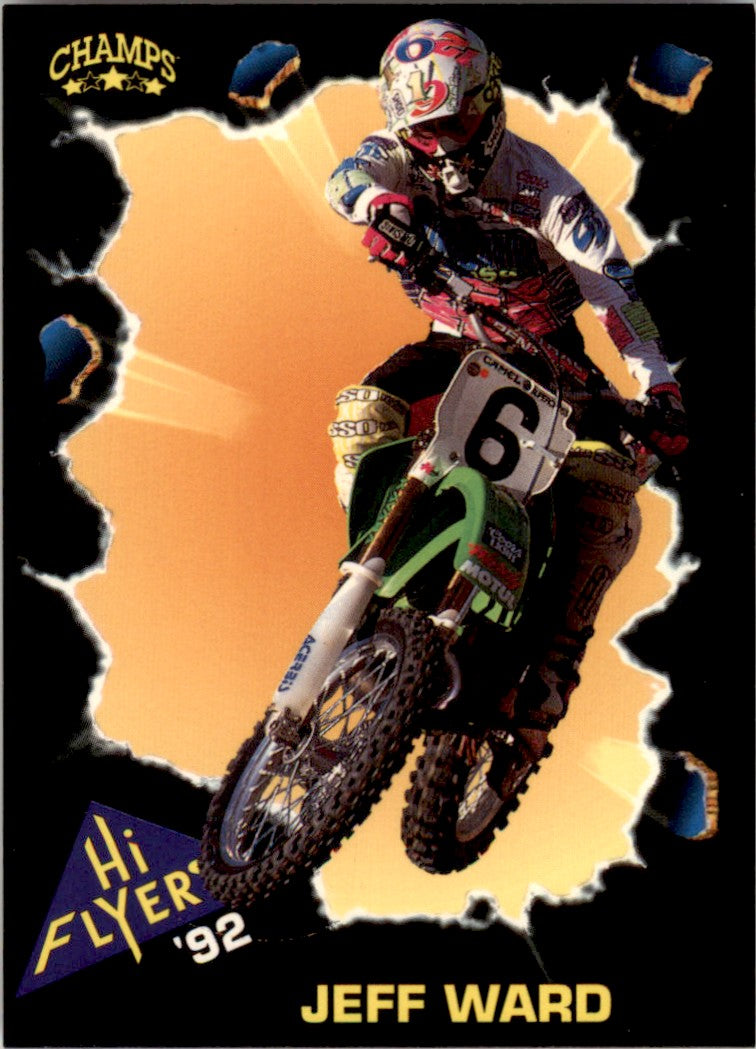 1992 Champs '92 Promo #149 Jeff Ward Motocross
