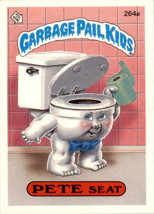 1987 Garbage Pail Kids Series 7 #264A Pete Seat NM-MT