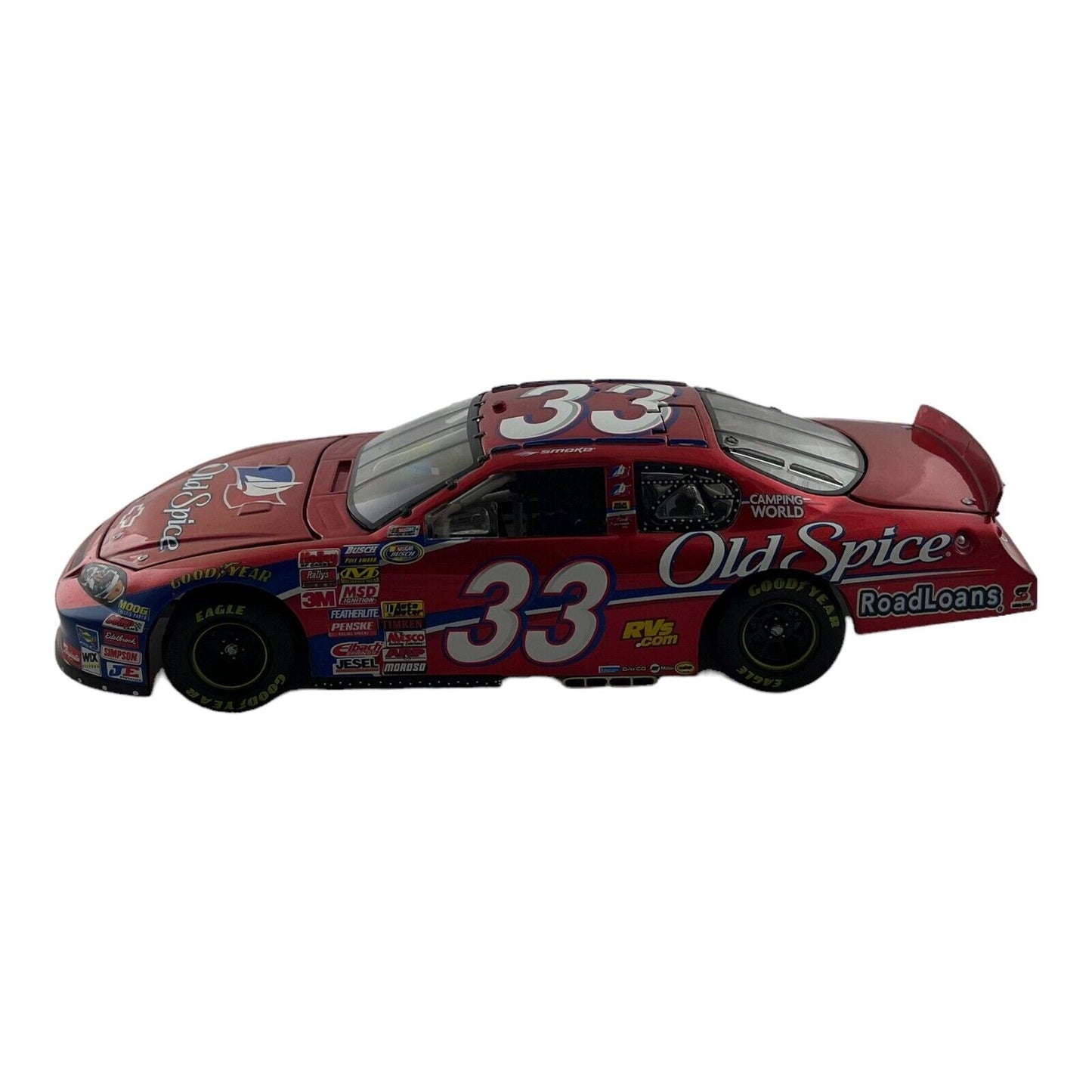1:24 Scale Tony Stewart #33 Old Spice Diecast Vehicle 2007 Action