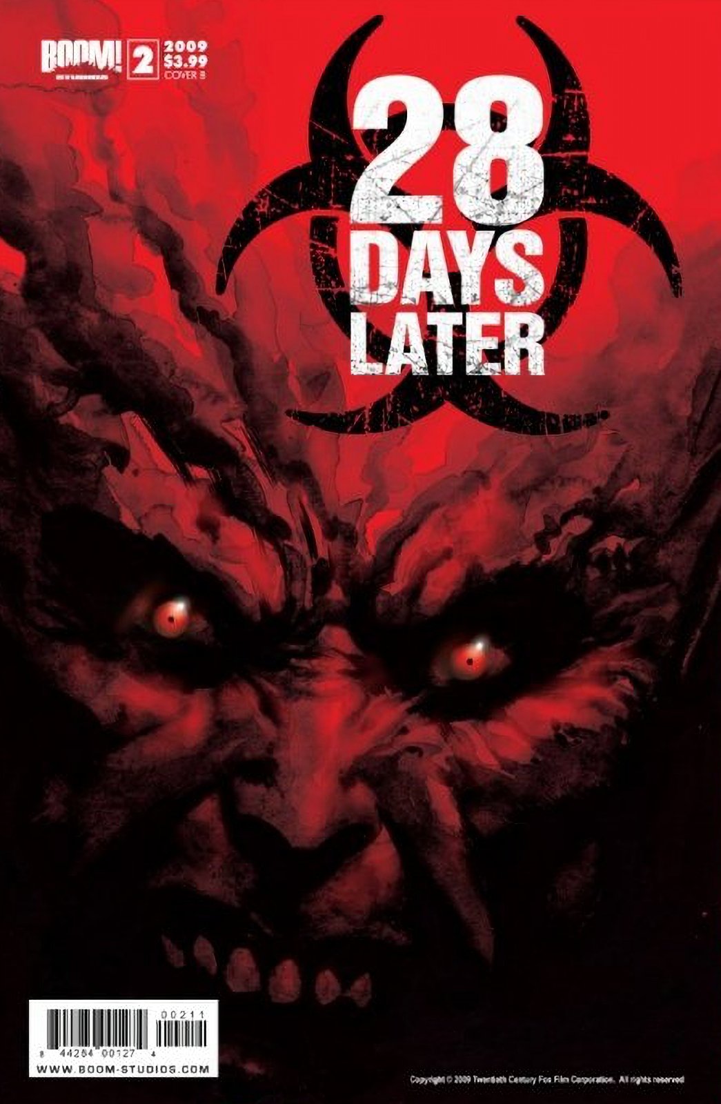 28 Days Later #2B (2009-2011) Boom! Comics