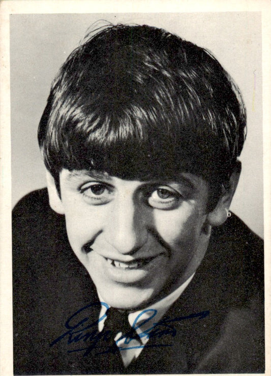 1964 Topps The Beatles Black & White #6 Ringo Starr EX
