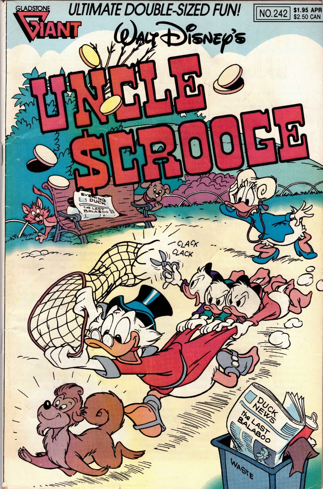 Walt Disney's Uncle Scrooge #242 (1986-1990) Gladstone Comics