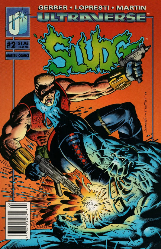 Sludge #2 Newsstand Cover (1993-1994) Ultraverse (FR)