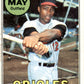 1969 Topps #113 Dave May Baltimore Orioles GD+