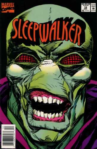 Sleepwalker #19 Newsstand Cover (1991-1994) Marvel