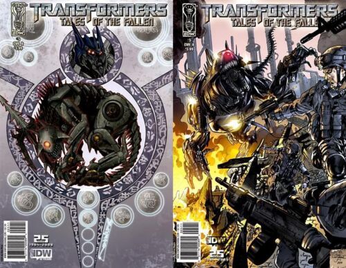 Transformers: Tales of the Fallen #5 (2009-2010) IDW Comics - 2 Comics