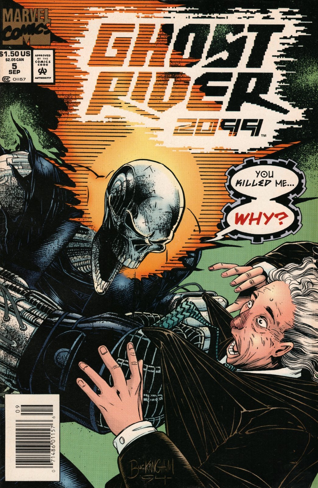 Ghost Rider 2099 #5 Newsstand (1994 -1996) Marvel Comics