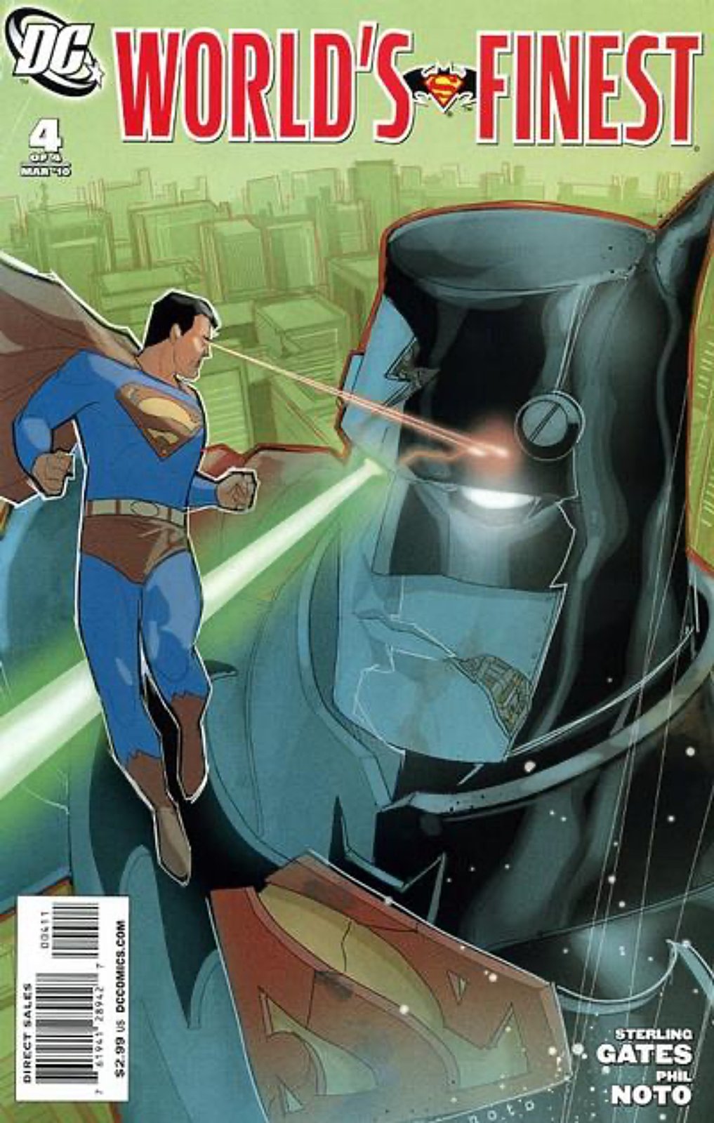 World's Finest #4A Superman Cover (2009-2010) DC Comics