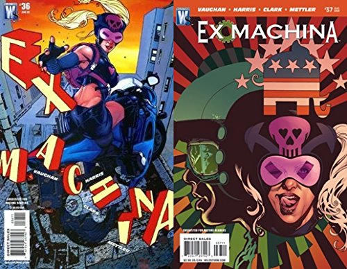 Ex Machina #36-37 (2004-2011) WildStorm Comics - 2 Comics