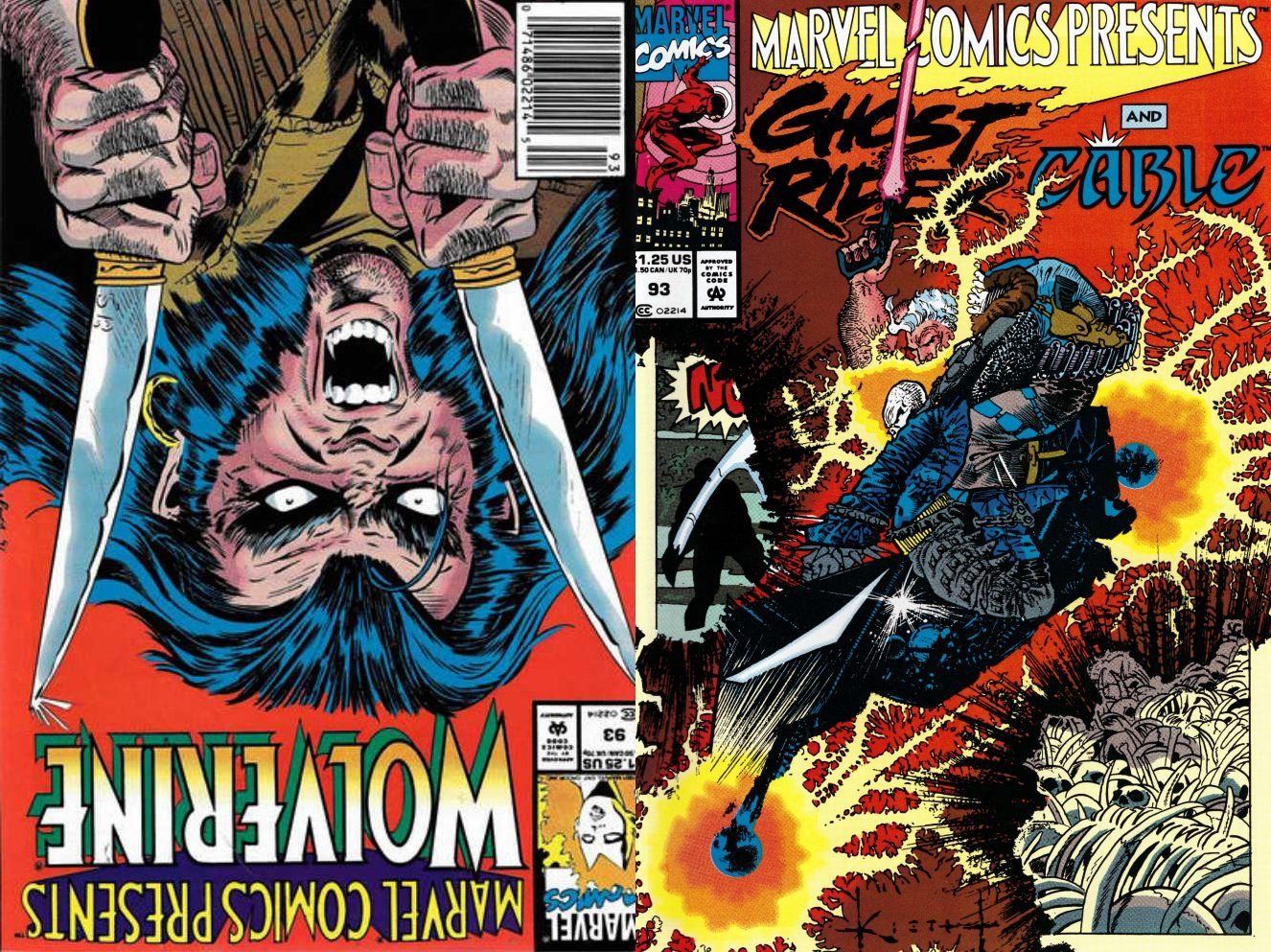 Marvel Comics Presents #93 Newsstand Cover (1988-1995) Marvel Comics