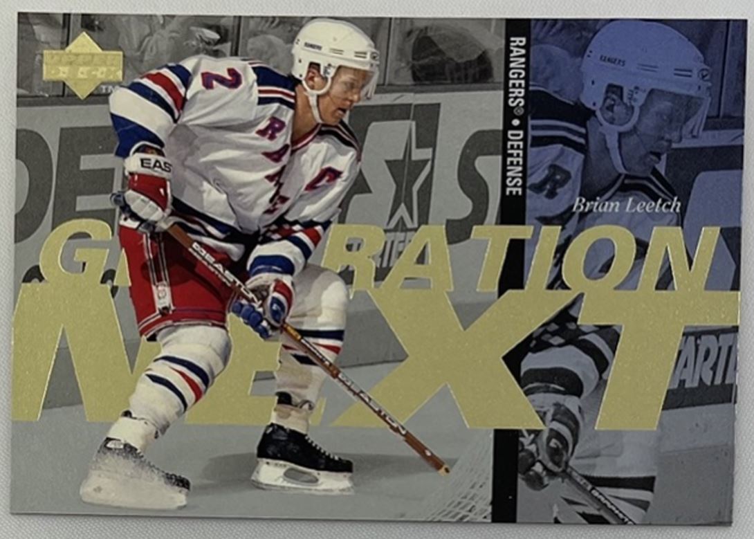 1996 Upper Deck Generation Next #X23 Leetch Berard Rangers Islanders