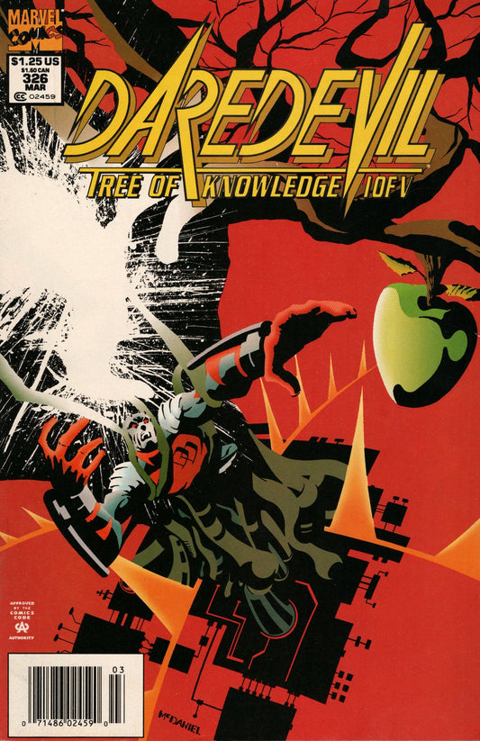 Daredevil #326 Newsstand (1964-1998) Marvel