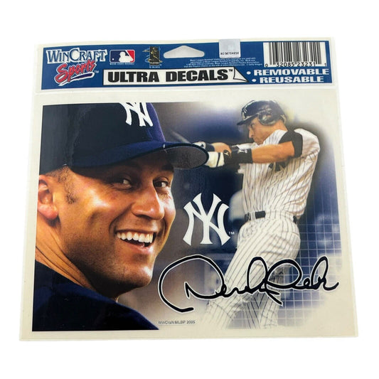 MLB Derek Jeter 5.5 Inch X 4.5 Inch Decal New York Yankees Wincraft