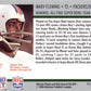 1990-91 Pro Set Super Bowl 160 Football 54 Marv Fleming