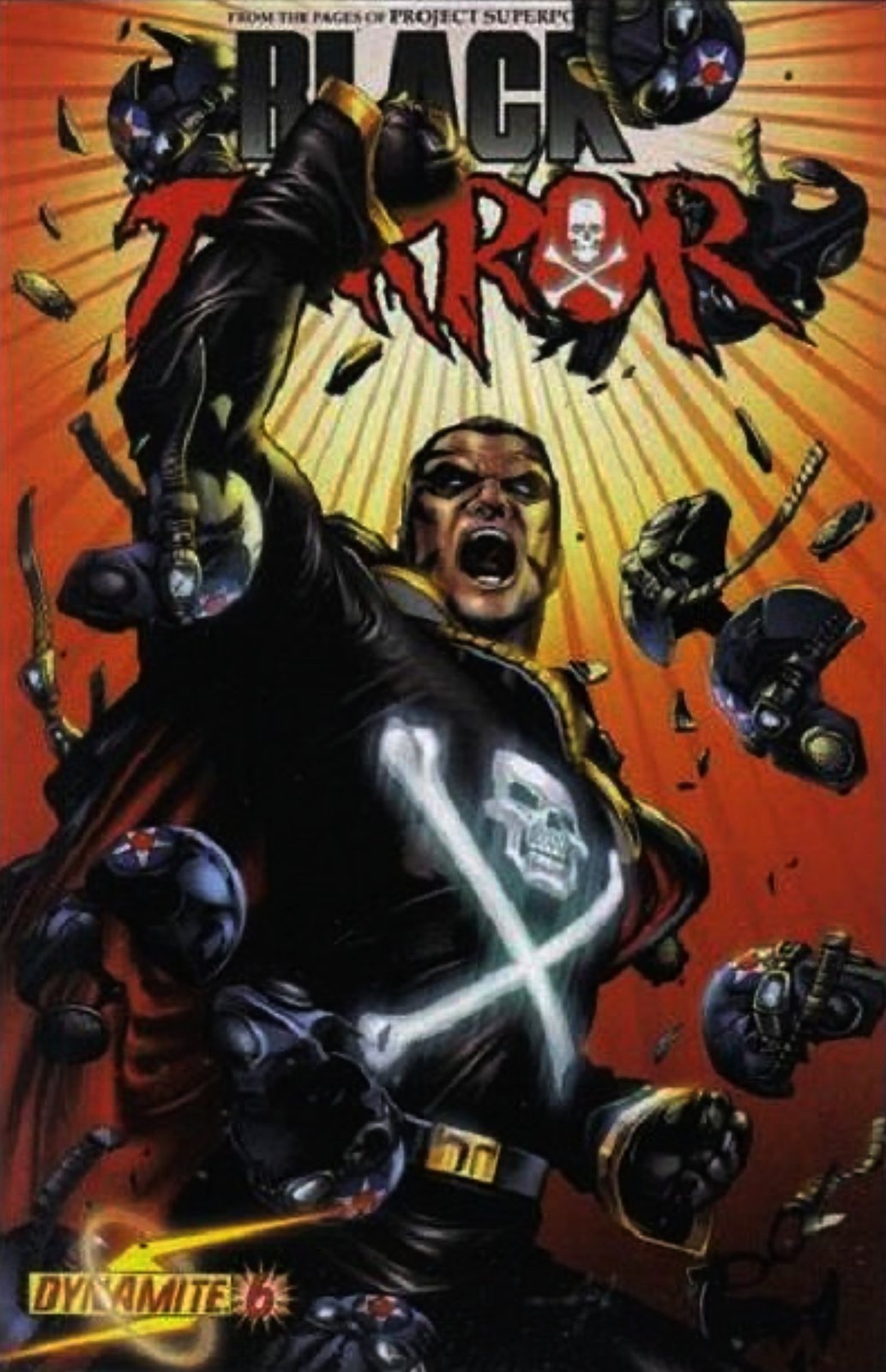 Black Terror #6 Jonathan Lau (2008-2011) Dynamite Comics