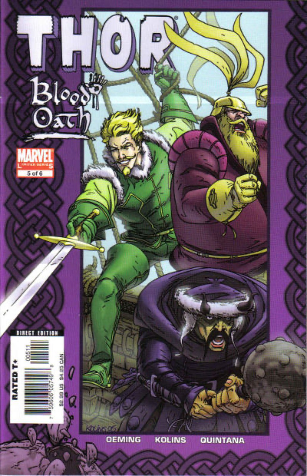 Thor: Blood Oath #5 (2005-2006) Marvel Comics