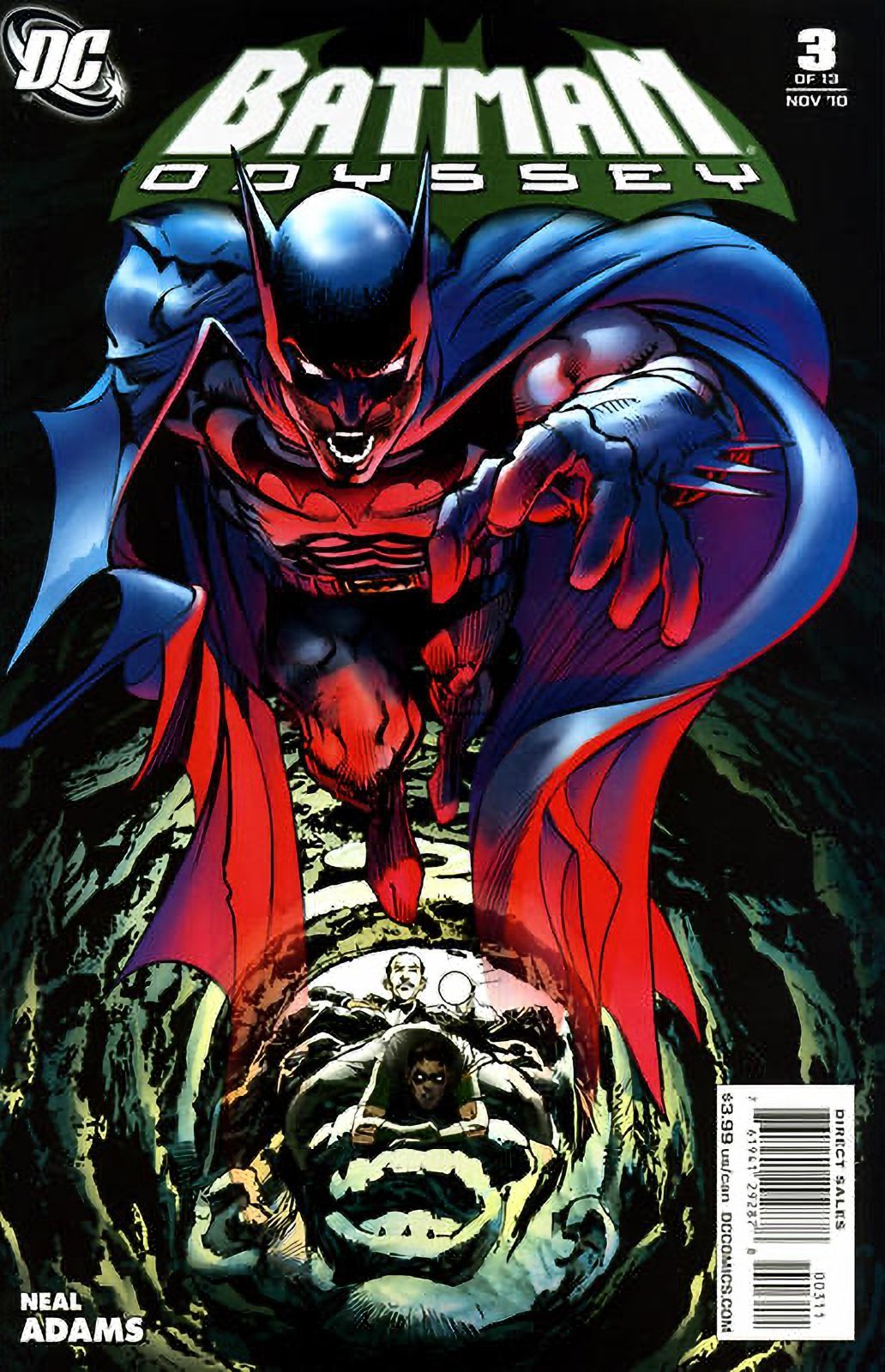 Batman: Odyssey #3 (2010-2011) DC Comics