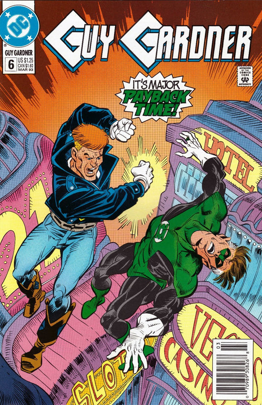 Guy Gardner #6 Newsstand (1992-1994) DC Comics