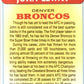 1990 Legends #27 John Elway Denver Broncos