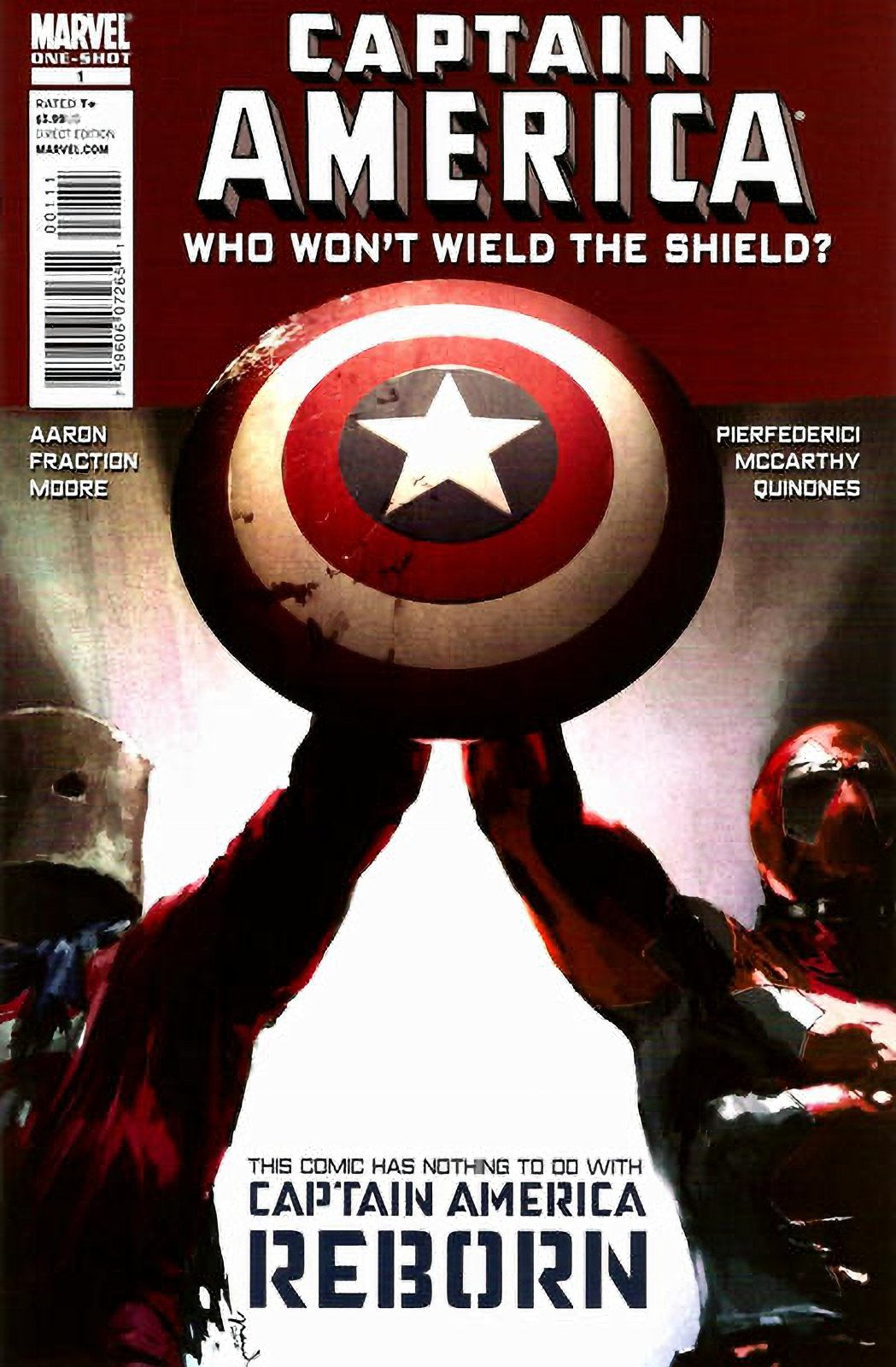 Captain America: Who Won't Wield the Shield #1 (2010) Marvel Comics