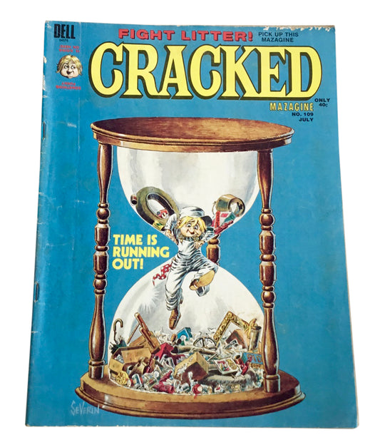 Cracked Magazine #109 1970 Dell